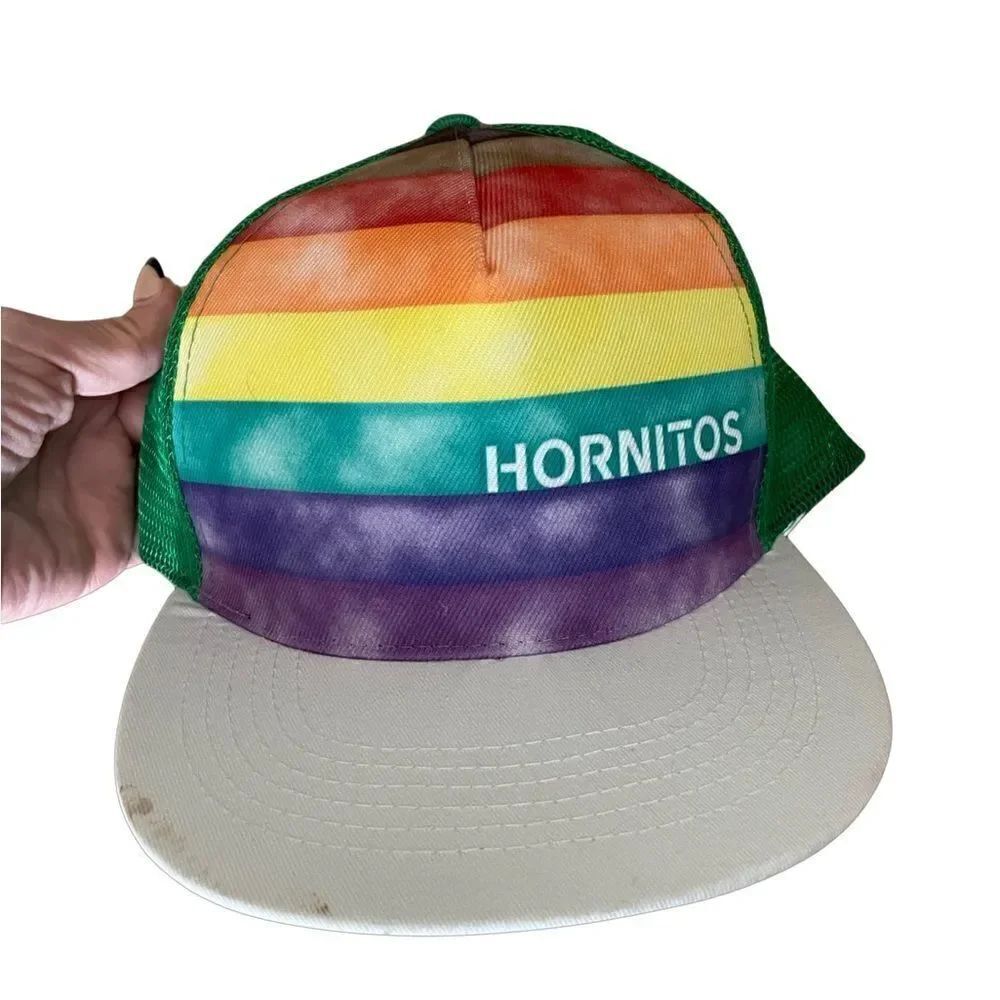 Hornitos Green Rainbow Trucker Hat - Standard Fit